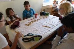 Gestaltung der Olympischen Flaggen